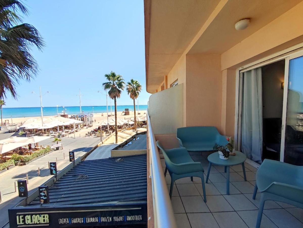 Superbe T2 Vue Mer Avec Ascenseur Canet-en-Roussillon Eksteriør bilde